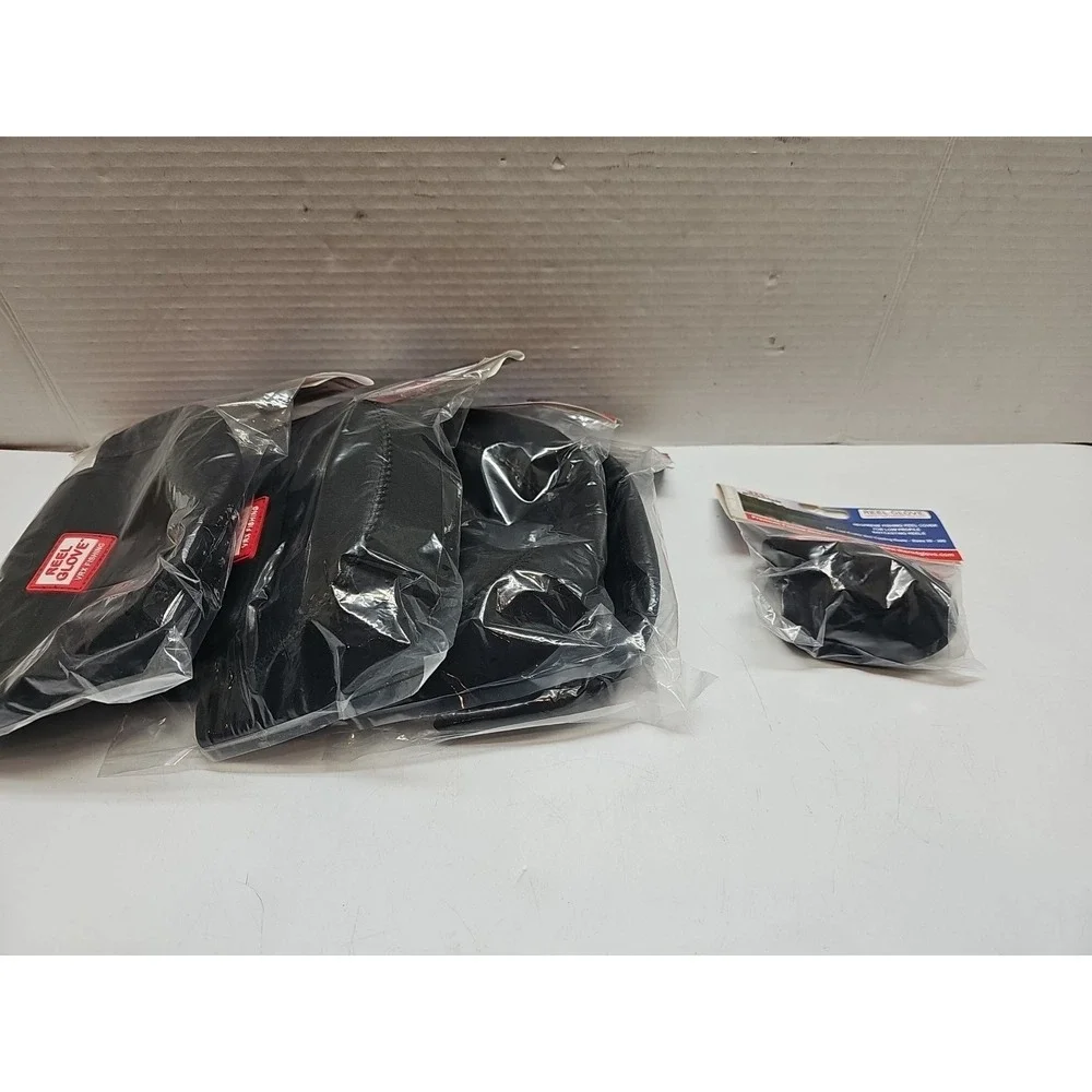 Padded Spinning Reel Cover Case Size 3000 Protective‎ Pouch Bag New Lot Of 5